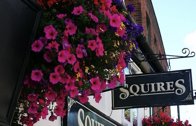 Squires name sign gift vouchers